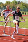 Senior mens 400 metres hurdles, 2019 North Eastern Track and Field Champs., Middlesbrough. Photo:  David T. Hewitson/Sports for All Pics